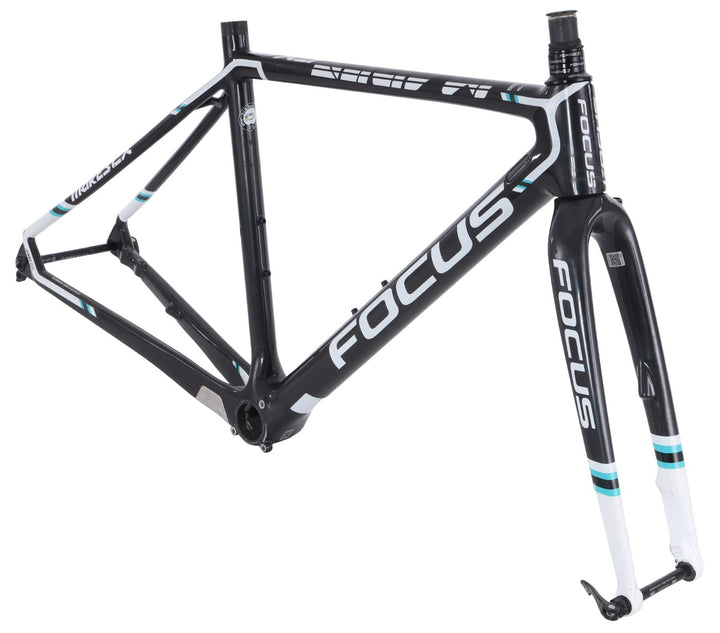 Focus Mares CX Carbon Disc Cyclocross Frameset 48cm XS BLACK Flat Mount 2018