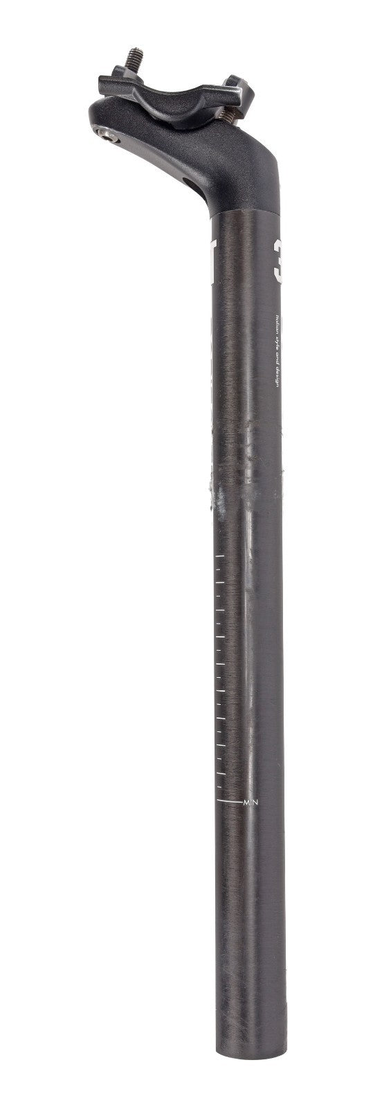 3T Dorico Team Carbon Road Bike Seatpost 27.2 x 350mm 25mm Offset Gravel 7 x 7mm