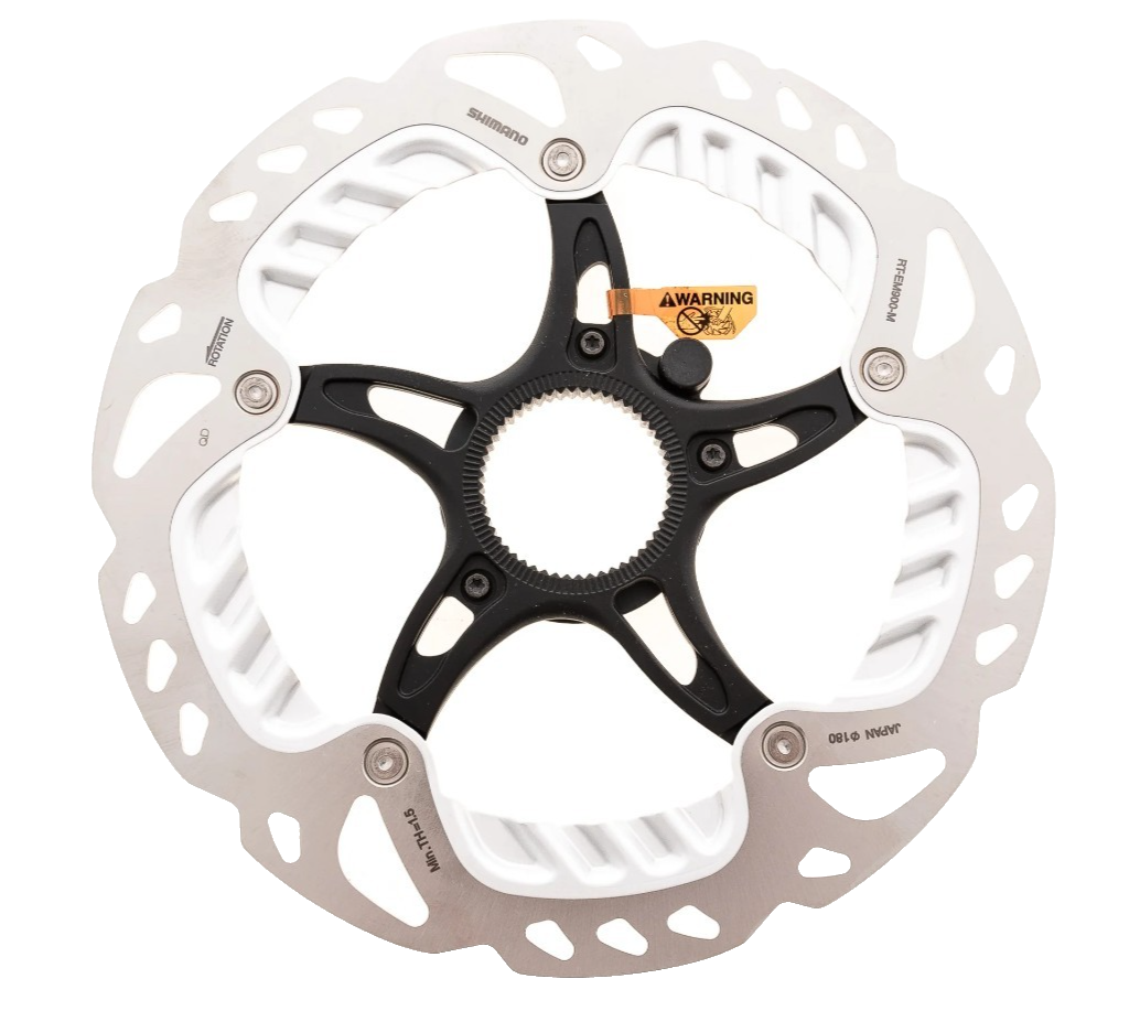 Shimano RT-EM900-M Electric Mountain Bike Disc Brake Rotor 180mm CL Speed Magnet