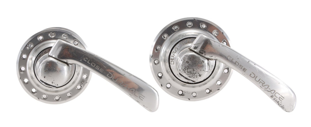 Shimano Dura-Ace FH/HB-7700 HG 9 Spd Road Bike Hub SET 100/130mm 32H QR Vintage