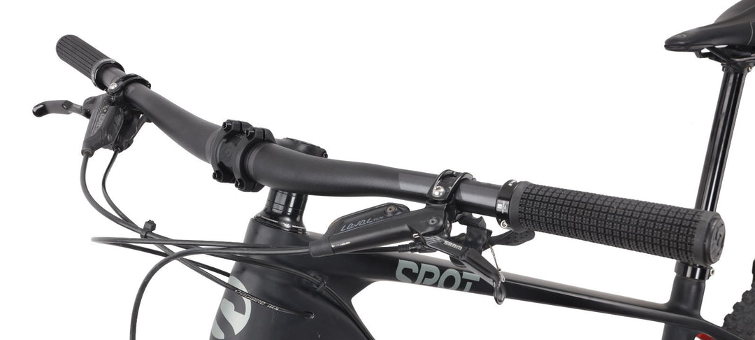 Spot Rocker Geared 29" Carbon Hardtail Mtn Bike 1x 11 Spd LG BLACK Fox SRAM 2023
