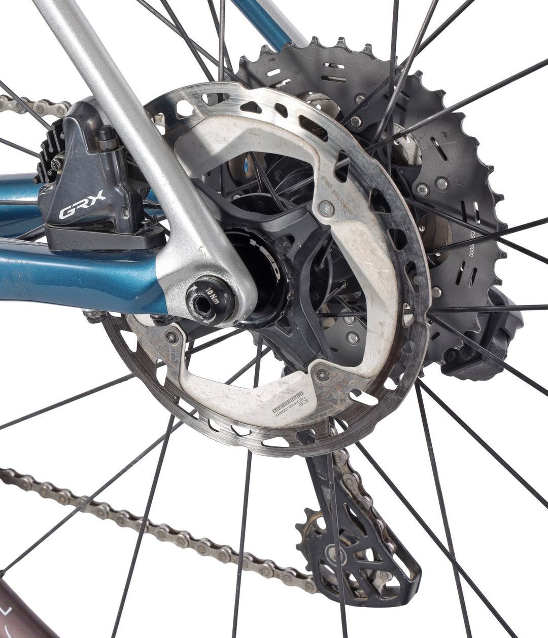 blue cycles Hogback Race Carbon Disc Gravel Bike GRX Di2 2x11 MD/LG Shimano 2021