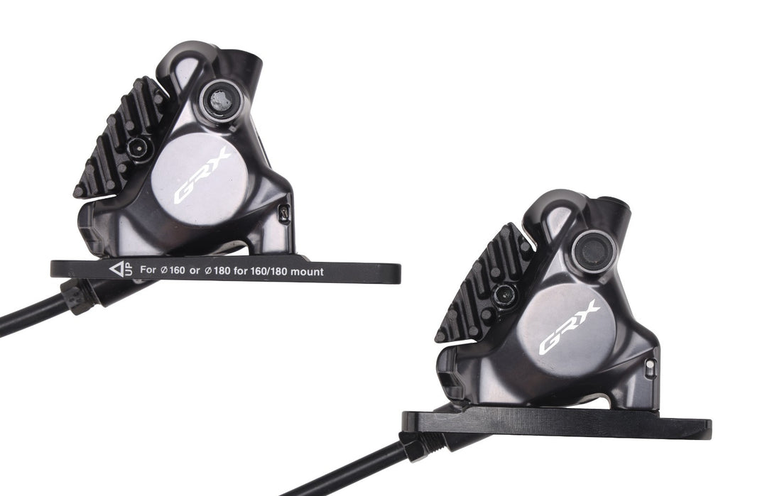 Shimano GRX ST-RX820 2x 12 Spd Gravel Bike Shifter Brake SET BR-RX820 Flat Mount