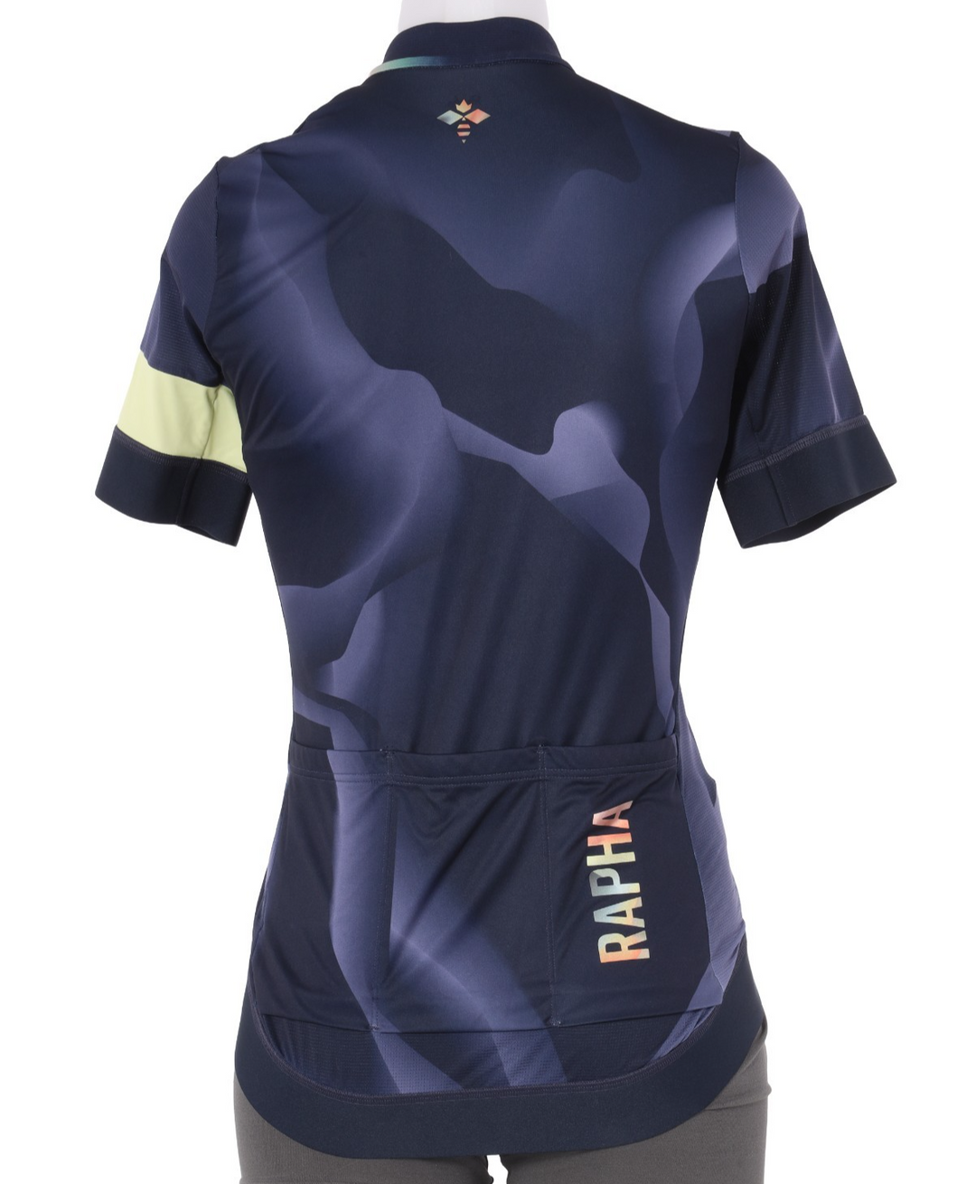 Rapha Pro Team Training Short Sleeve Jersey Women MEDIUM Dark Blue Road Bike