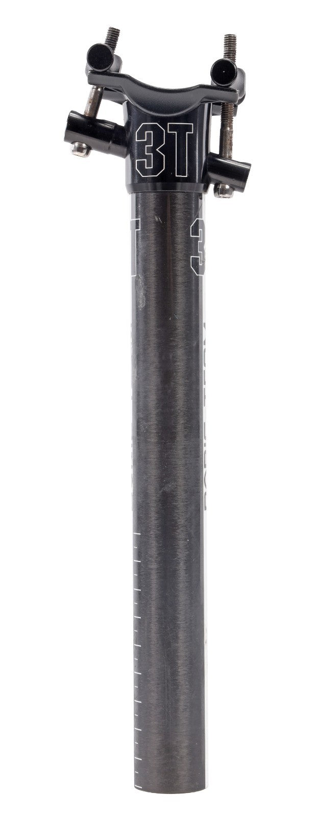 3T Doric-Team Carbon Road Bike Seatpost 27.2 x 250mm 0mm Offset Gravel 7 x 7mm