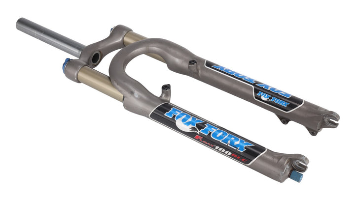 Fox Float 100mm RLC Mountain Bike Fork 26" Disc 32mm GREY 9x 100mm QR MTB XC