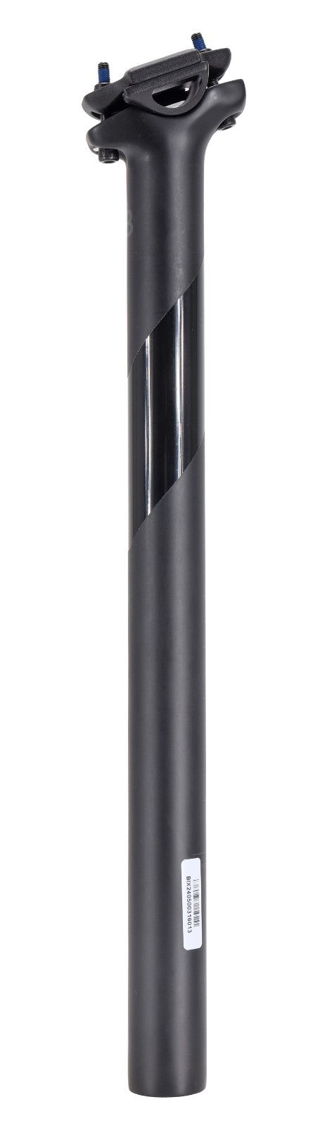Black Inc Carbon Mountain Bike Seatpost 31.6 x 400mm 0mm SB 7 x 7mm Rail MTB XC