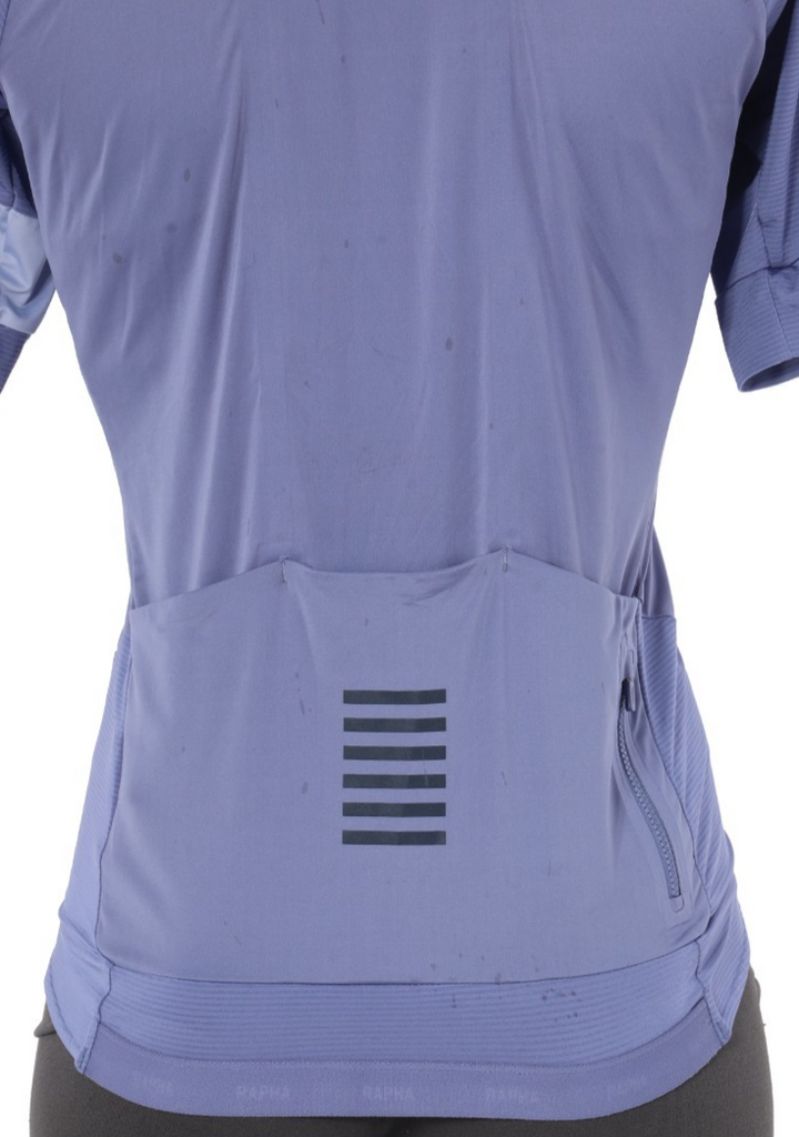 Rapha Pro Team Short Sleeve Jersey Women MEDIUM Purple Road Bike