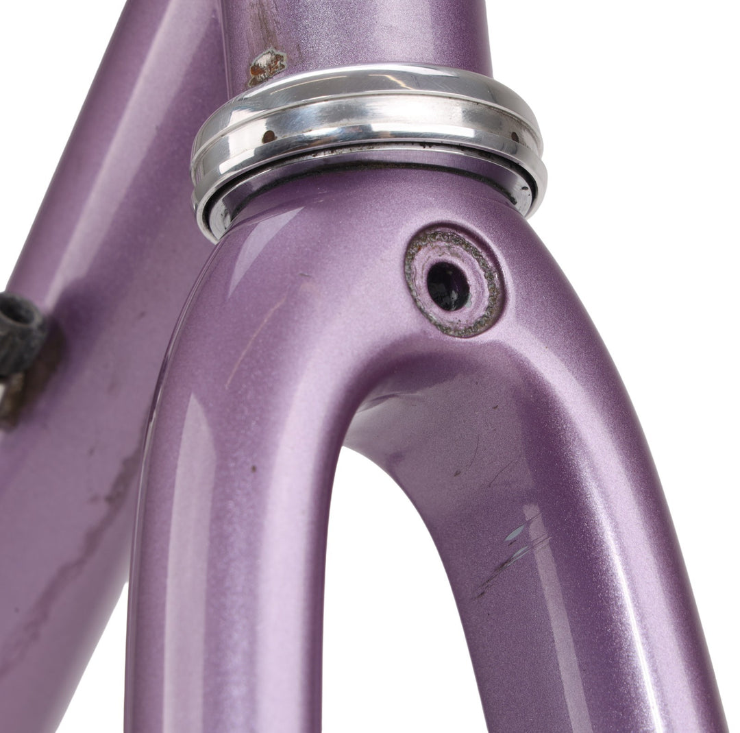 Waterford R-33 Steel Road Bike Frameset 56cm Carbon PURPLE 700c QR Rim Brake USA