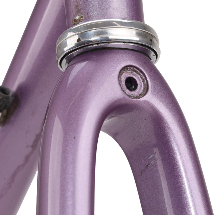 Waterford R-33 Steel Road Bike Frameset 56cm Carbon PURPLE 700c QR Rim Brake USA