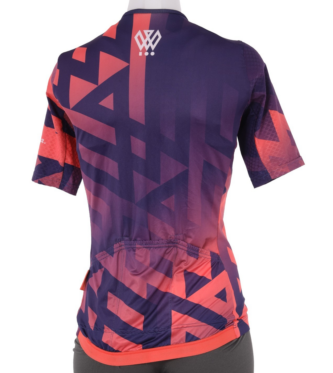 Rapha 100 Souplesse Aero Short Sleeve Jersey Women MEDIUM Blue Fade Road Bike