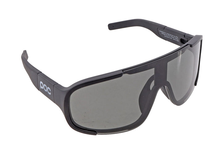 POC Aspire Cycling Sunglasses BLACK Clarity Lens Carl Zeiss Road Secure Fit MTB