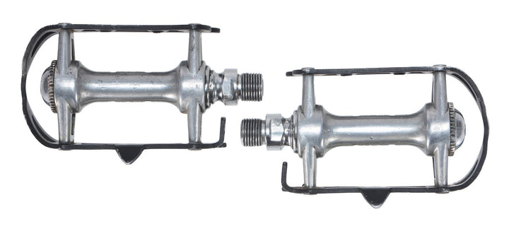 Miche Competition 1201 Quill Track Bike Pedals 9/16" BLACK Vintage Cycling Road