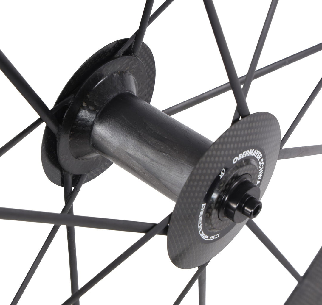Lightweight Meilenstein Obermayer Carbon Tubular Wheelset 11 Spd HG 700c Rim QR