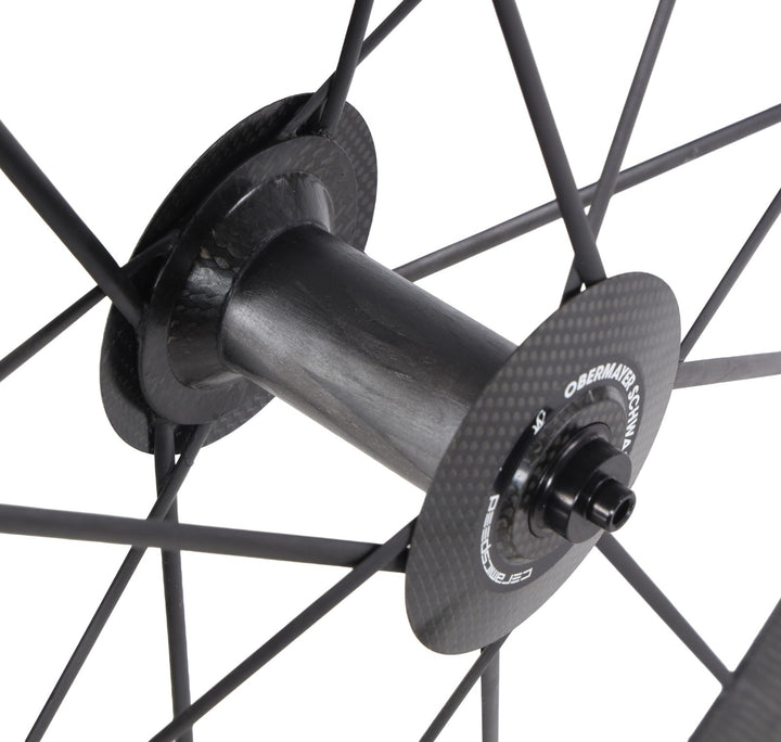 Lightweight Meilenstein Obermayer Carbon Tubular Wheelset 11 Spd HG 700c Rim QR