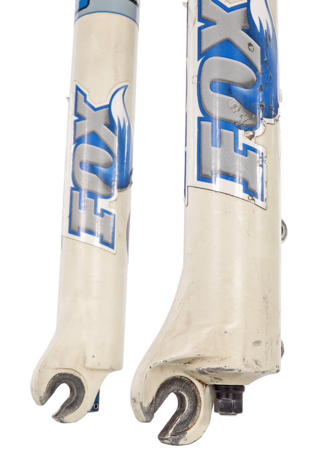 Fox F80 26" Mountain Bike Fork 80mm Travel QR Disc WHITE Vintage XC MTB