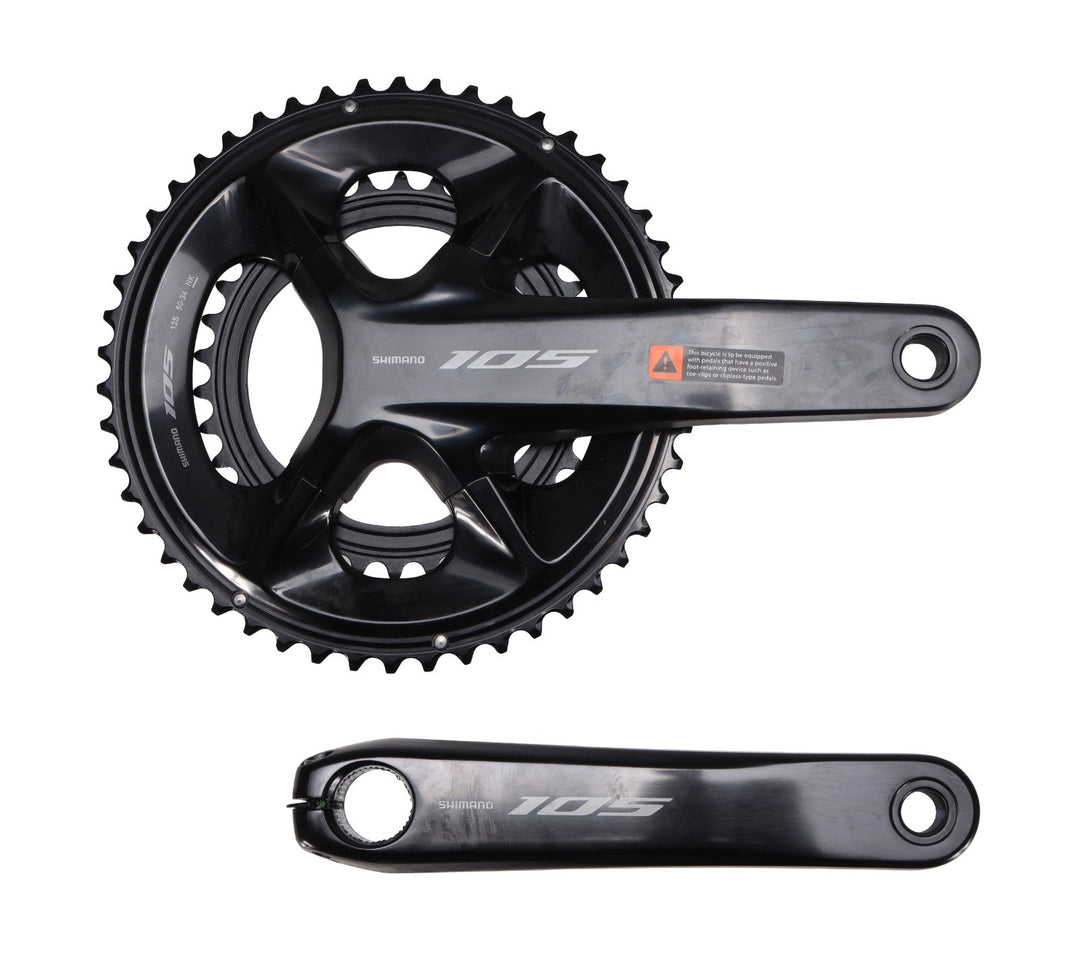 Shimano 105 FC-R7100 12 Speed Road Bike Crankset 172.5mm 50/34T Compact 4-Bolt