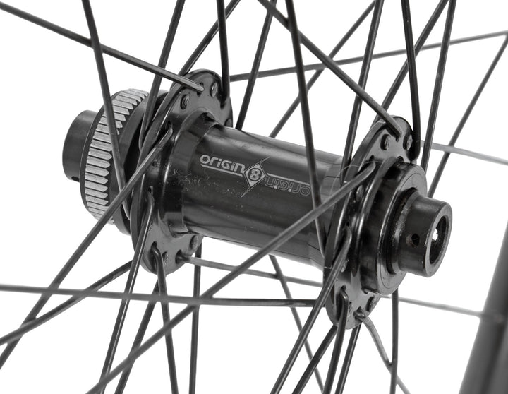 Origin8 Alloy CL Disc Tubeless Road/Gravel Bike FRONT Wheel 12x 100mm 700c TA CX