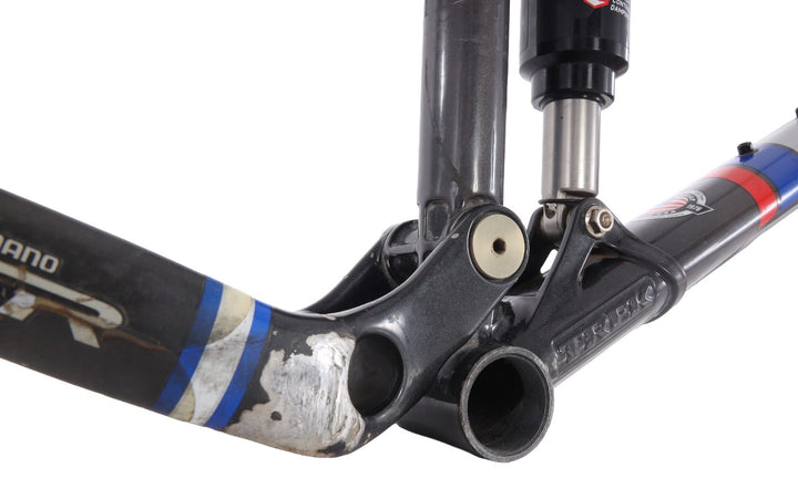 Trek Top Fuel Team Issue 110 OCLV Carbon Mtn Bike Frameset 26" LARGE Silver 2005