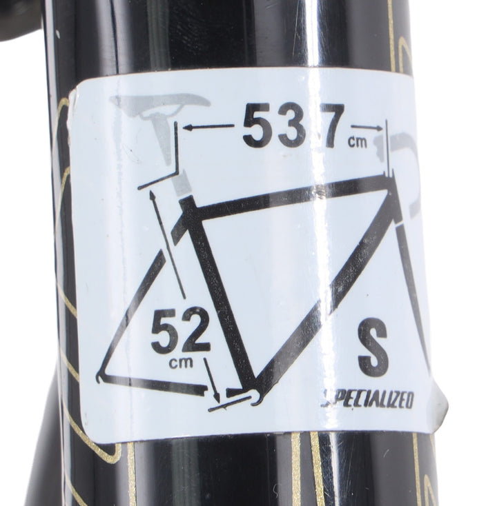 Specialized Tarmac Pro Carbon Road Bike Frameset 52cm Raw Gold 700c QR Rim 2008