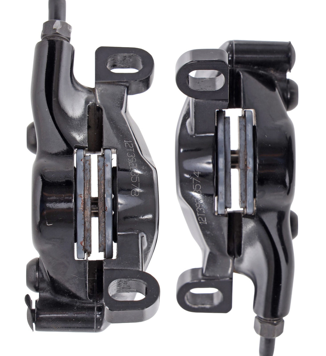 SRAM Level Silver Stealth Hydr Disc Brake Caliper SET Mountain Bike MTB 2 Piston
