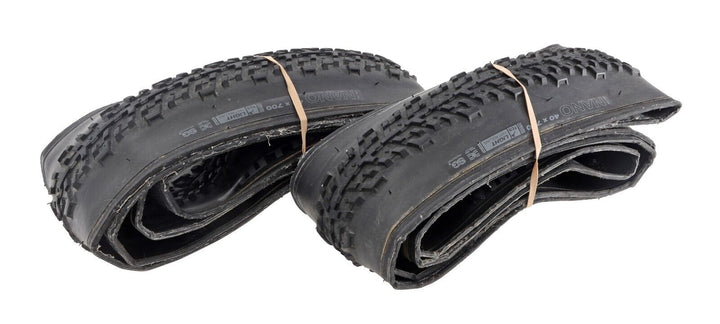 WTB NANO TCS 700x 40c Gravel Bike Tires 1 PAIR Black Fast Rolling Light Tubeless
