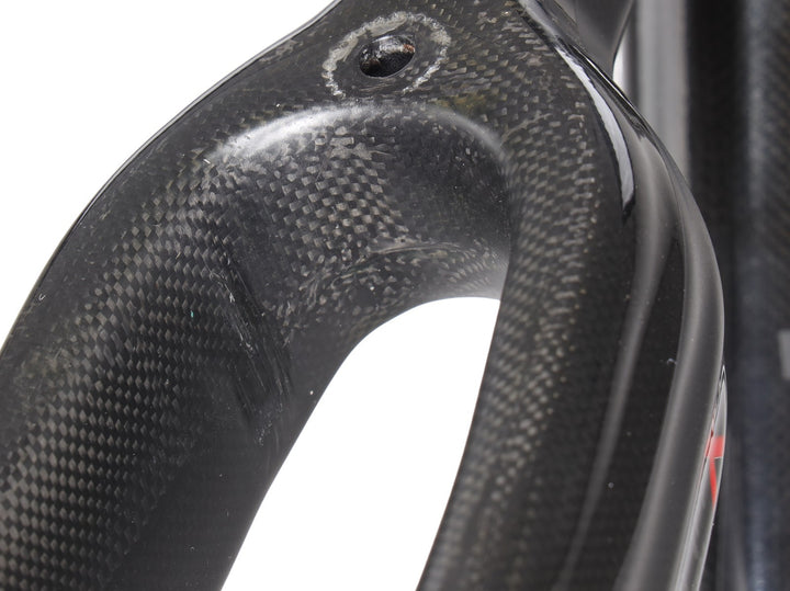 Pinarello Prince FP Carbon Road Bike Frameset 57.5cm Black on Black 700c QR 2009