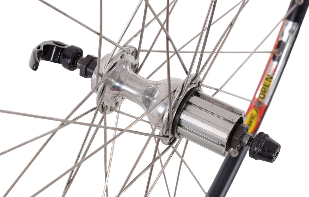 Mavic Open Pro SUP Campagnolo Veloce Alloy Road Bike 9-12s Wheelset 700c Rim QR