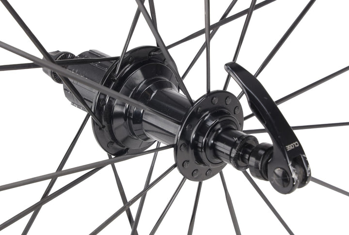 Unbranded Carbon 38 Clincher Road Wheelset Shimano 11 Spd 700c QR Rim Brake