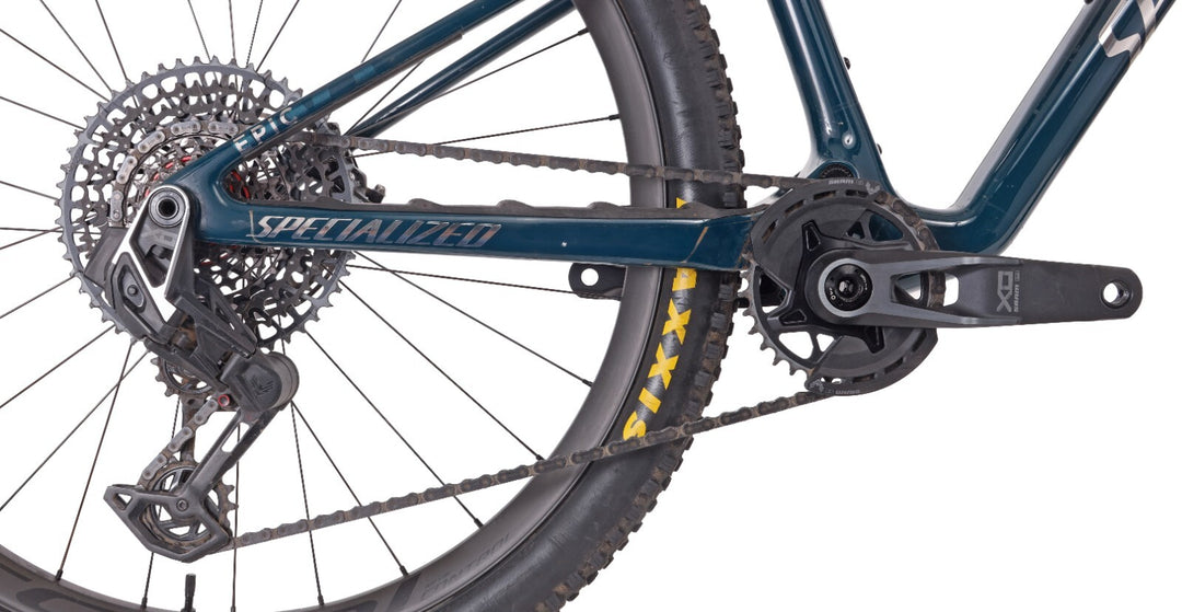 Specialized Epic World Cup Pro Mountain Bike LARGE Deep Lake SRAM RockShox 2023