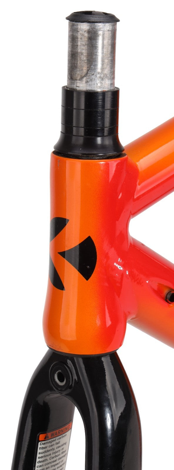 Klein Quantum Pro Alloy Road Bike Frameset 53cm Sedona Orange 700c QR Rim 2000