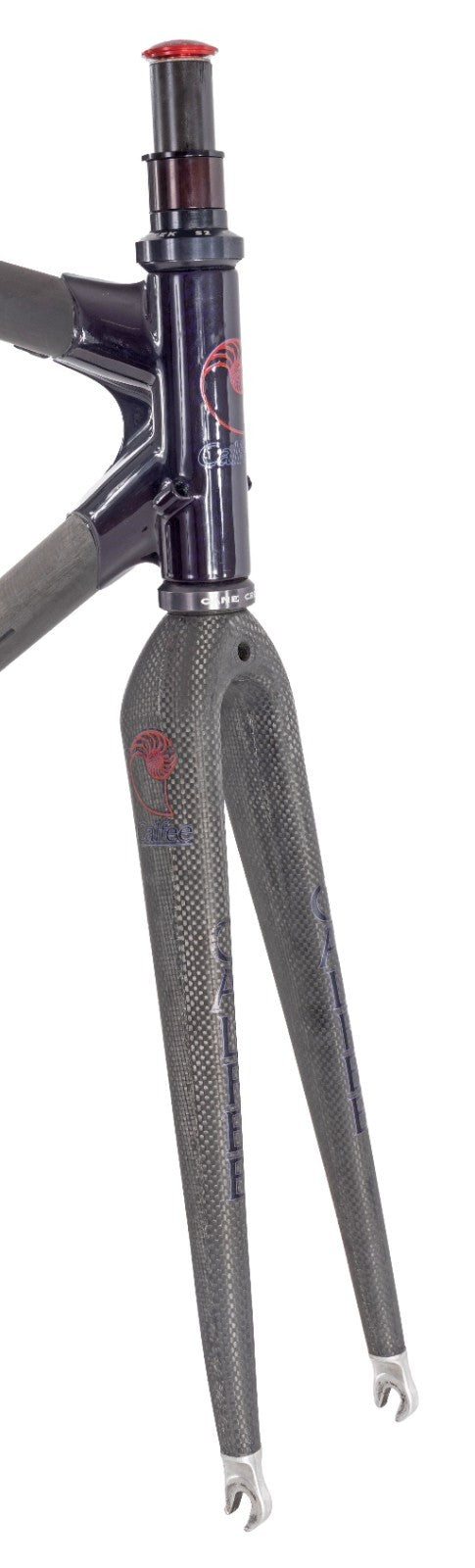 Calfee Dragonfly Pro Carbon Road Bike Frameset 54cm Rim QR USA Made 1" Steerer