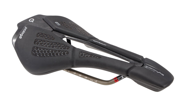 Prologo Scratch M5 CPC 140mm Road Bike Saddle BLACK Tirox 7x7mm Gravel Carbon CX