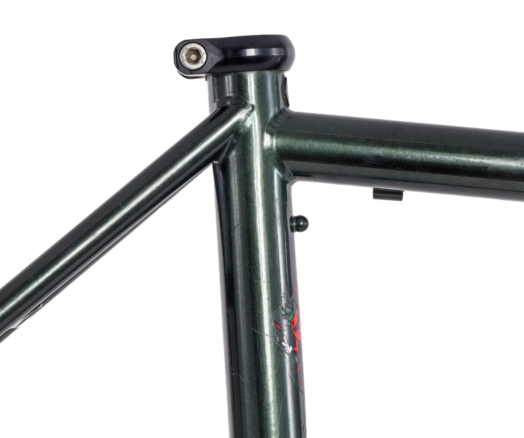 Salsa La Raza Steel Road Bike Frameset 44cm GREEN 700c Race Cycling Vintage '90s