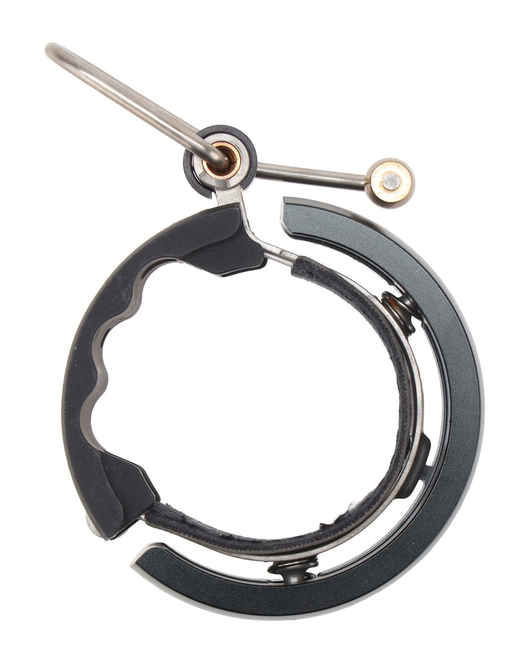 Knog Oi Luxe Road/Mountain Large Bike Bell BLACK Commute Gravel