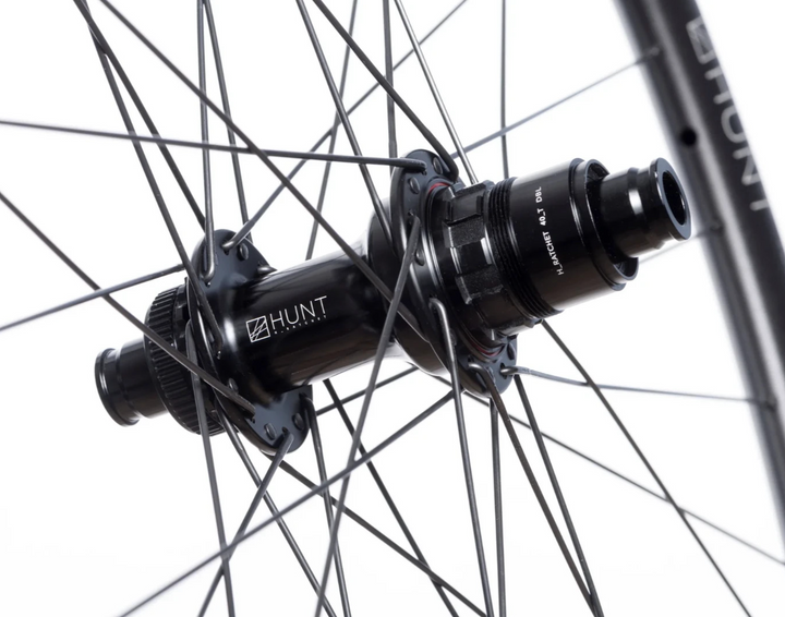 HUNT 4 Season Gravel Disc Alloy Wheelset Tubeless CL SRAM XDR 12/13 Sp 700c XPLR