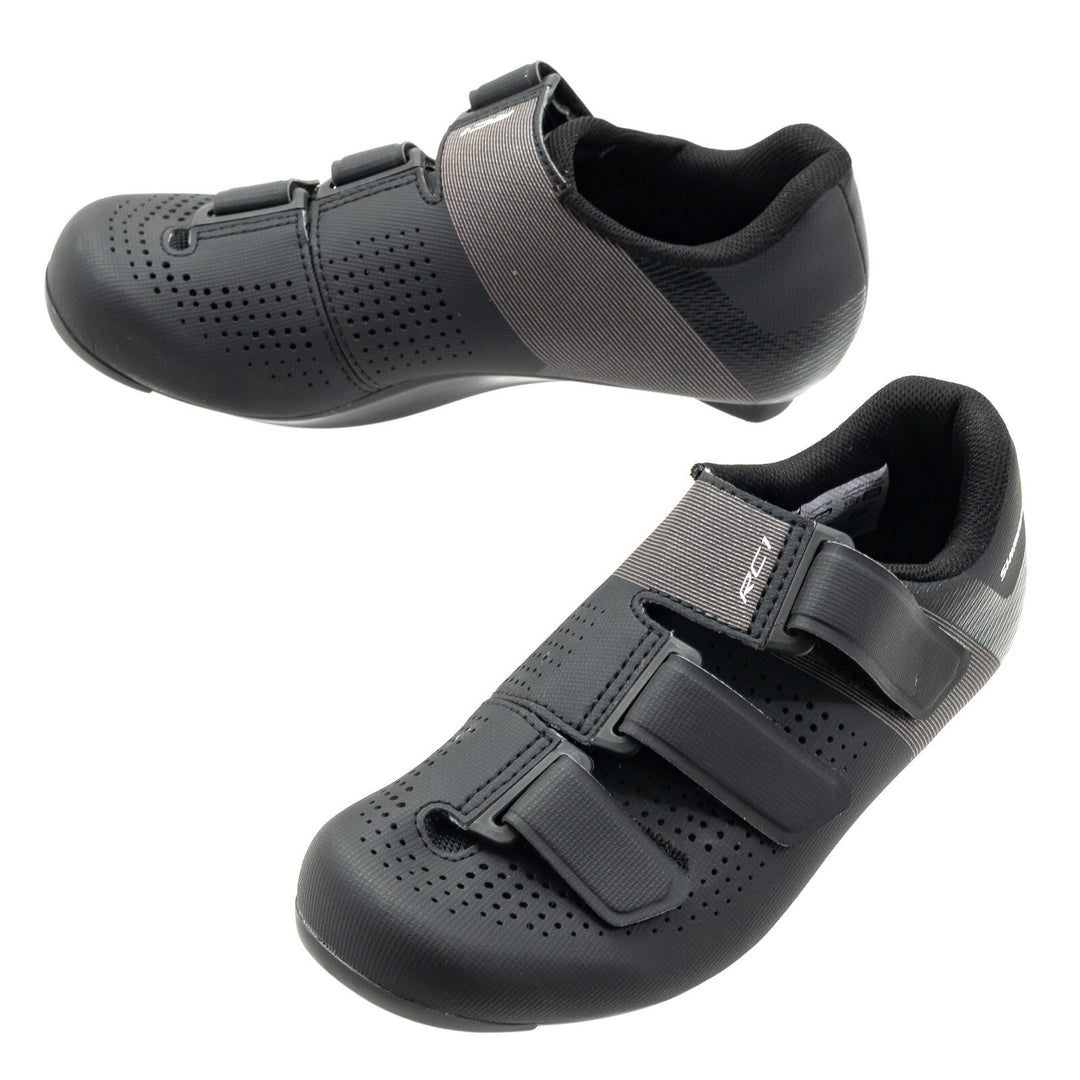 Shimano SH-RC100W Women's Road Bike Shoes EU 36 US 4.8 BLACK 3 Bolt Strap Close