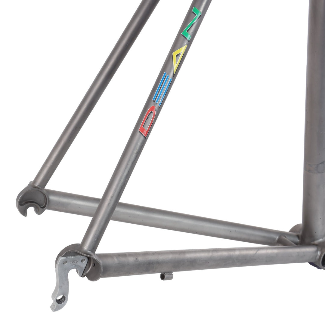 DEAN Bikes El Diente Travel Titanium Road Frameset XXL QR Rim SS Couplers USA