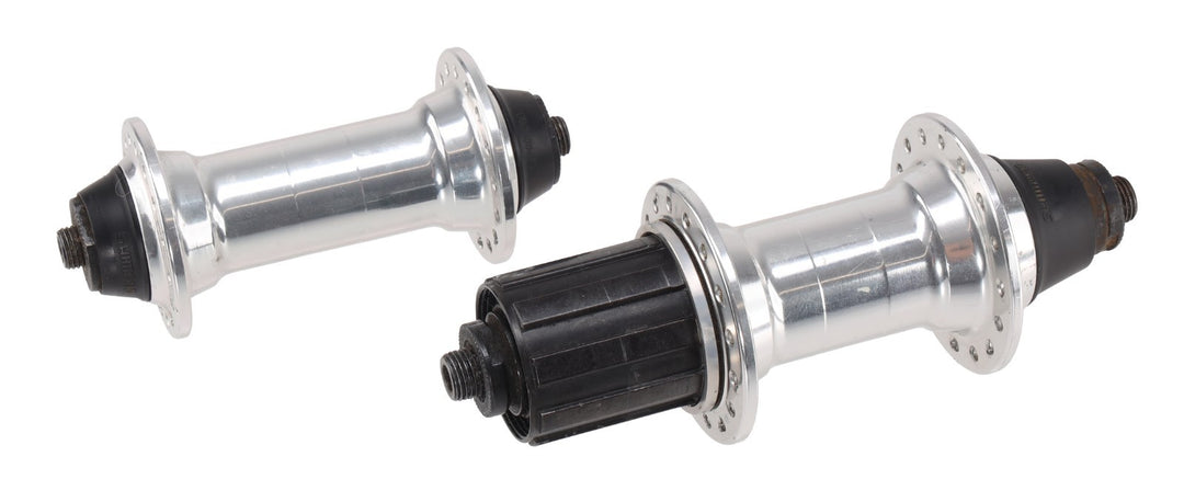 Shimano Deore XT Parallax 10 Spd Mtn Bike Hub SET 100/135mm 32H QR Rim Vintage