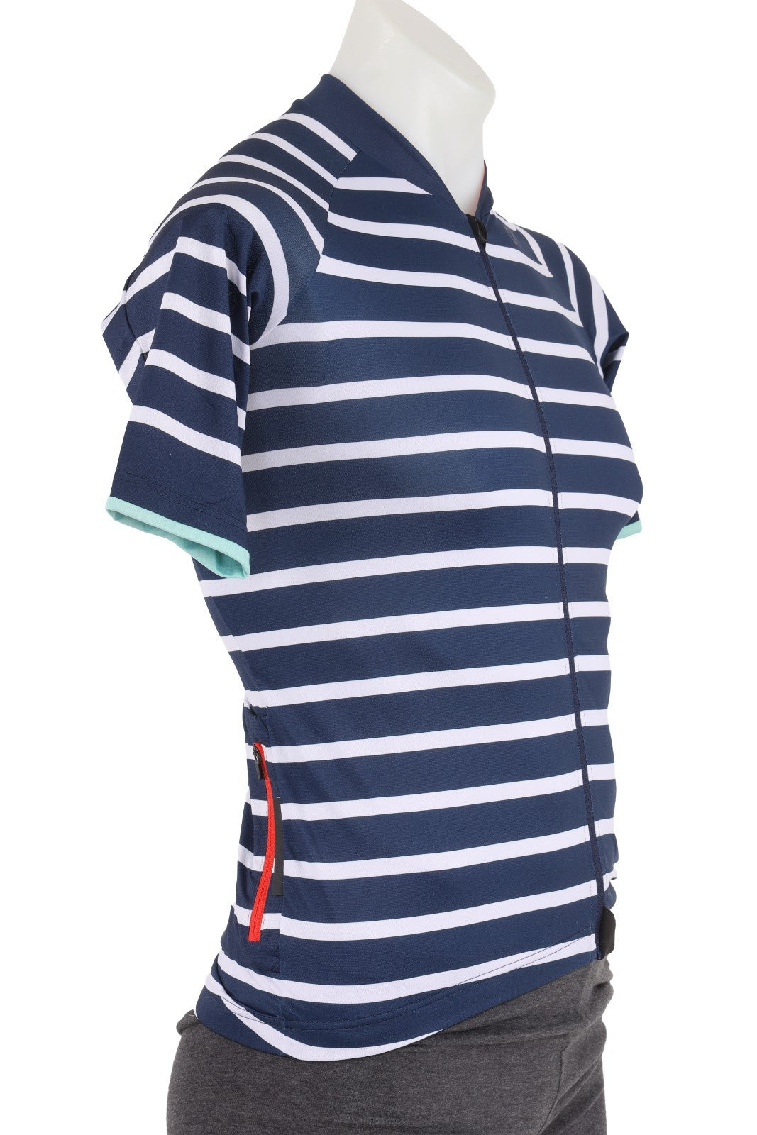 Velocio Breton SE Short Slv Cycling Jersey Men SMALL BLUE Road Gravel Race Fit