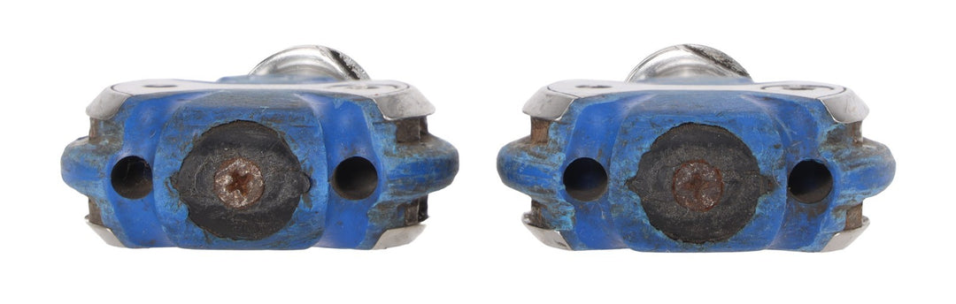 Speedplay Zero Clipless Road Bike Pedals BLUE 53mm Stainless Spindle Triathlon