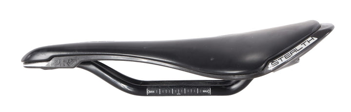 PRO Stealth Carbon Road Bike Saddle 152mm 7 x 9mm MTB Gravel BLACK Race Tri TT