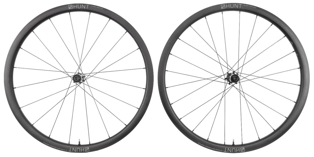 HUNT 34 Aero Wide Disc SL Alloy Road Wheelset Tubeless CL Shimano 11s 700c Gravl