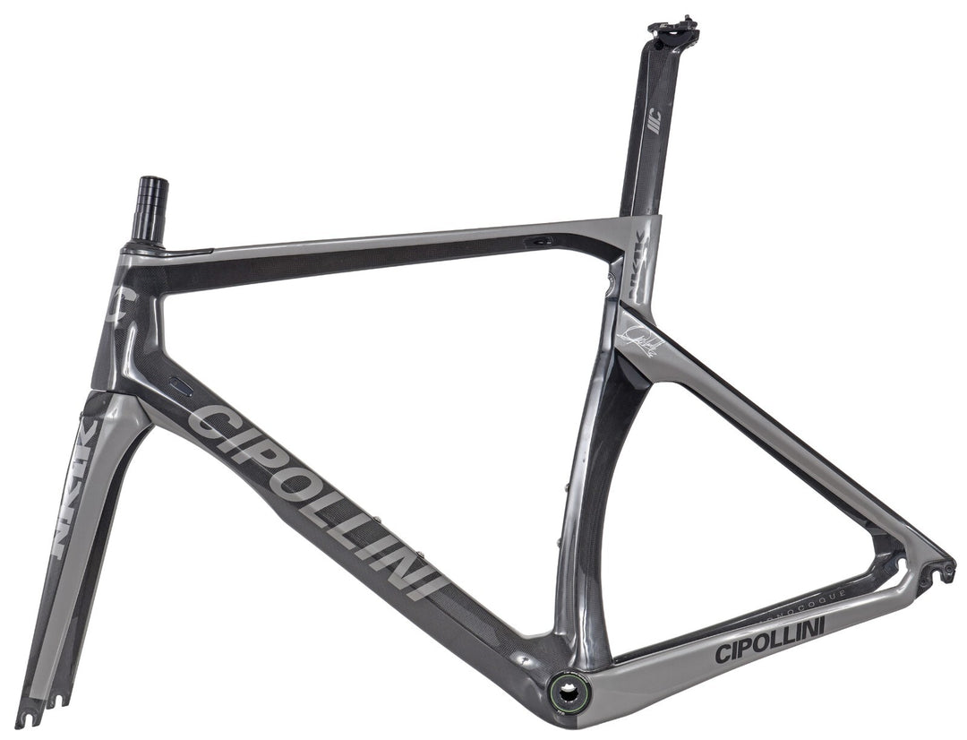 Cipollini NK1K Carbon Road Bike Frameset XL Anthracite QR Rim Direct Mount