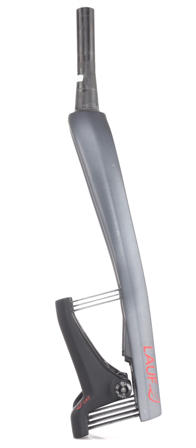 Lauf Grit SL Carbon Gravel Disc Brake 30mm Fork 1 1/2" Taper 15x100mm T/A 700c