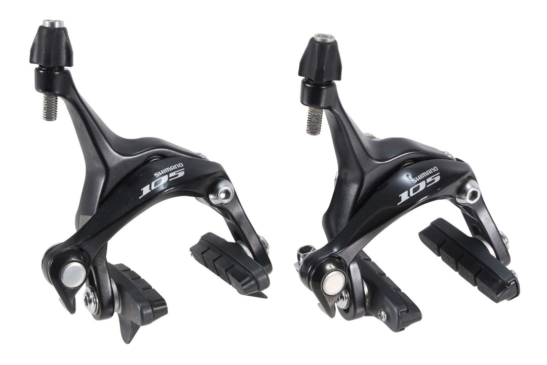 Shimano 105 BR-5700 Road Bike Rim Brake Caliper SET BLACK Dual Pivot Alloy