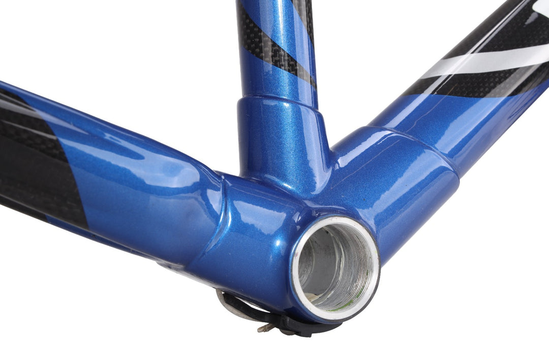 Blue Cycles RC7 Carbon Road Bike Frameset X-Small GLOSS CLEAR Rim QR USA 2008