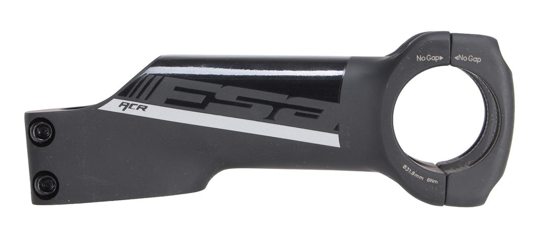 FSA NS ACR Alloy Road Bike Stem 31.8 x 100mm -6º 1 1/8" Black Aero Cable Routing