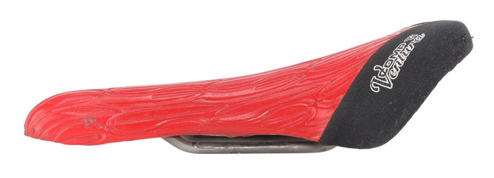 SDG Ventura Comp Ti Mountain Bike Saddle 7 x 7 Ti Rail RED BMX Vintage