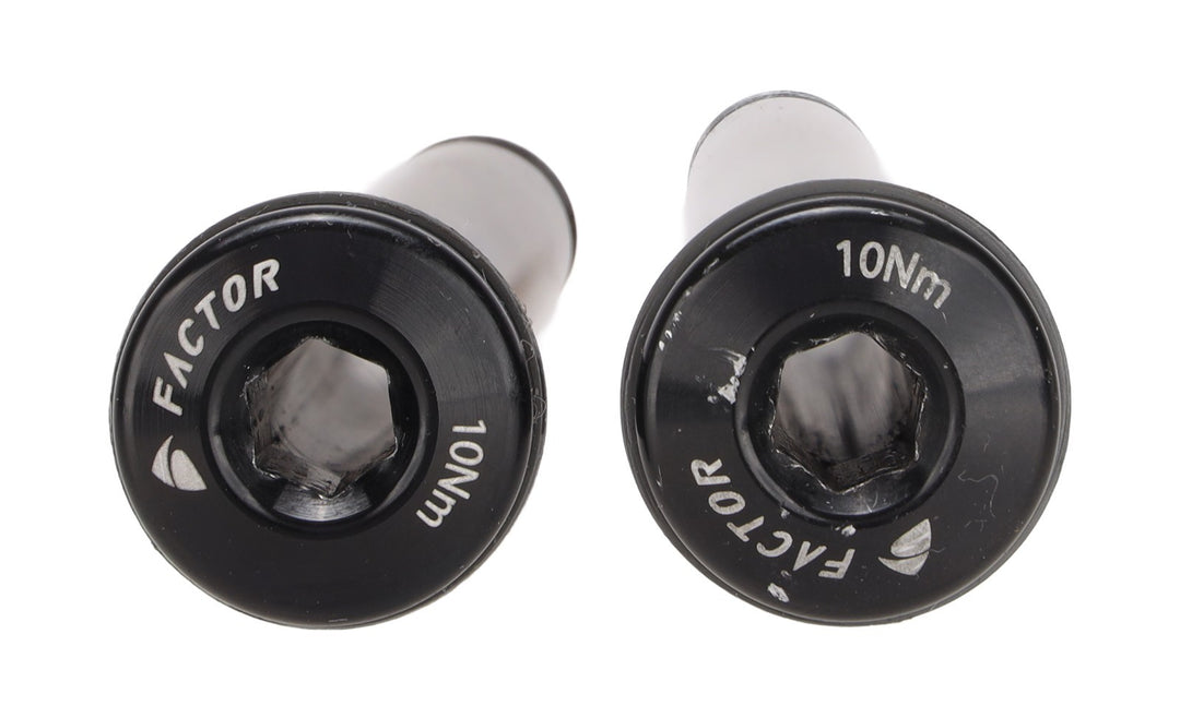 Factor Alloy Thru-Axle Set 100/142mm Front/Rear Disc Gravel Road OSTRO VAM O2 LS